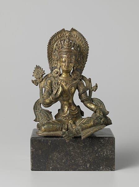 c. 1500–1600 Indrani from Nepal, depicted as consort of Indra