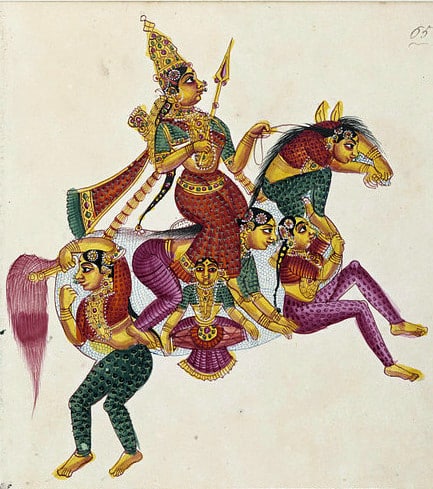 Rati on composite horse (Panchanari Turaga)