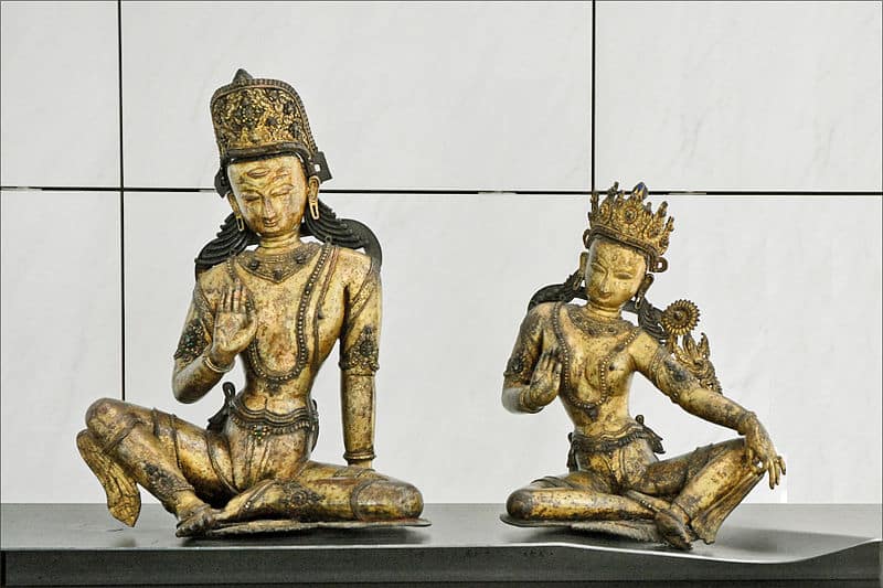 Indra and Indrani (Museum of Asian Arts, Nice)