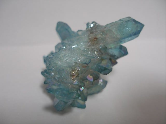 Aqua aura quartz