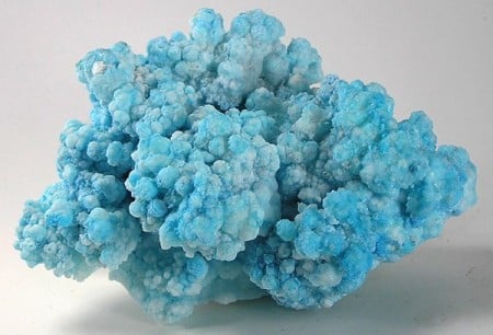 Blue aragonite