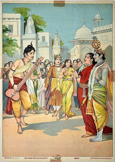 Kama as Pradyumna with Rati as Mayavati, return to Dvaraka