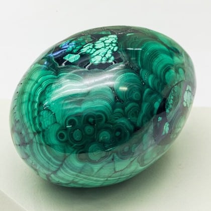 Beautiful green crystal ball