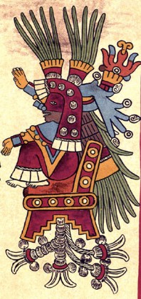 Chantico as depicted in Codex Borbonicus