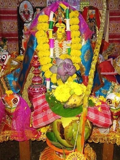Goddess Lakshmi idol