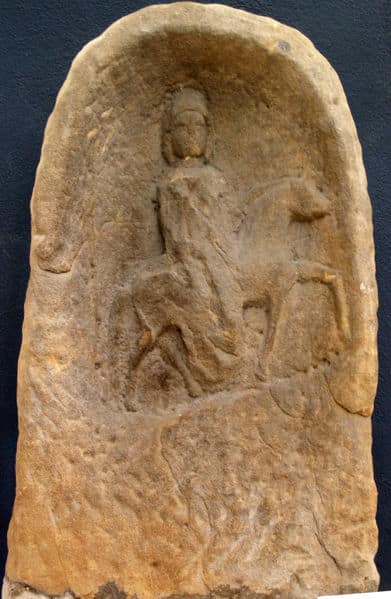 Stela representing the Gallic goddess Epona, 3rd c. AD, from Freyming (Moselle), France. Musée lorrain, Nancy