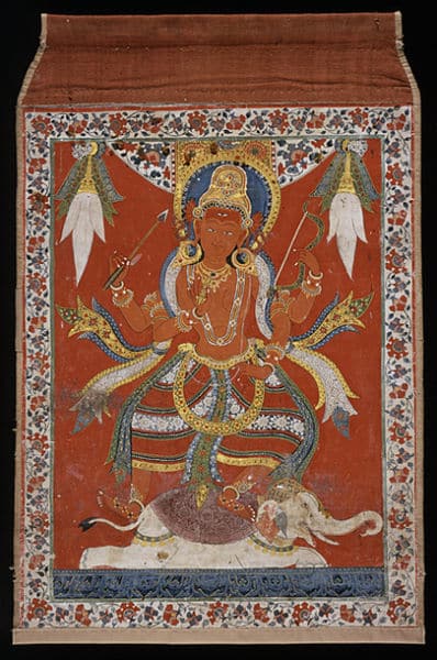 A painting of the Matrika Indrani, Nepal, c. 1800