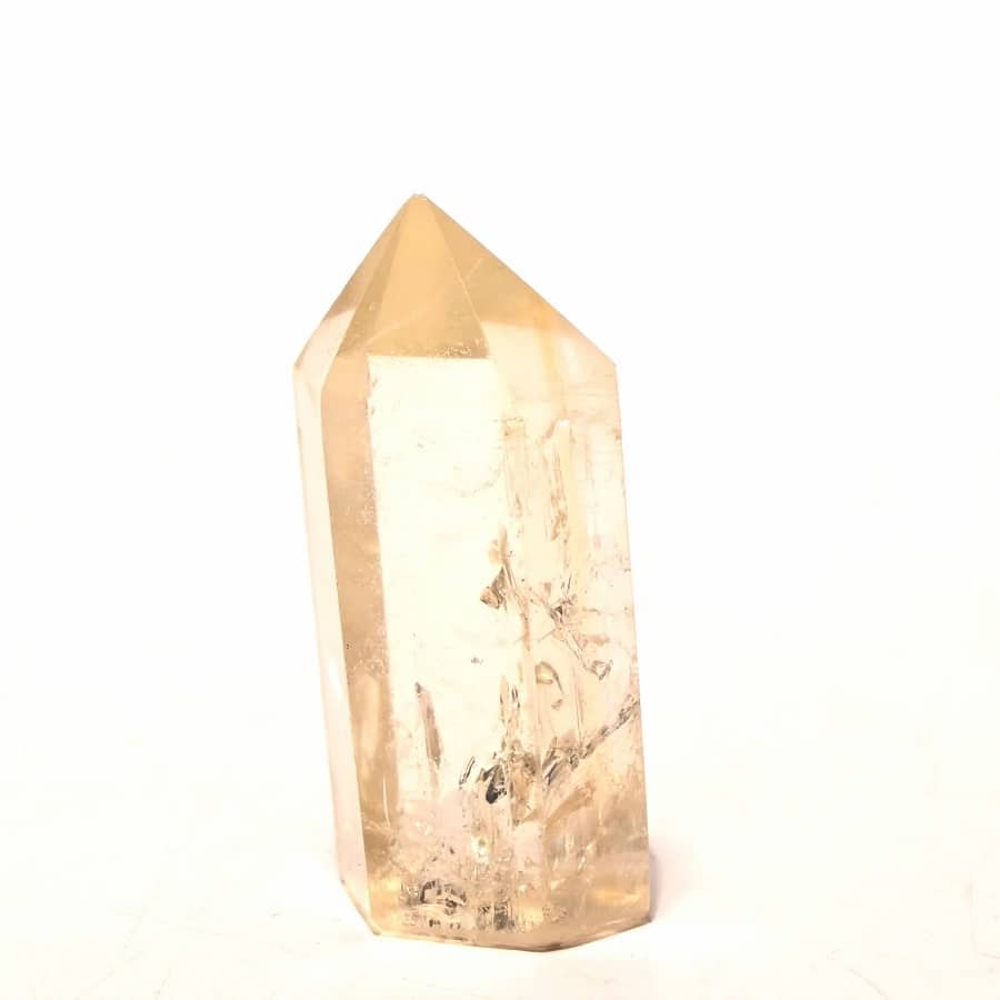Raw Citrine Point from Namibia